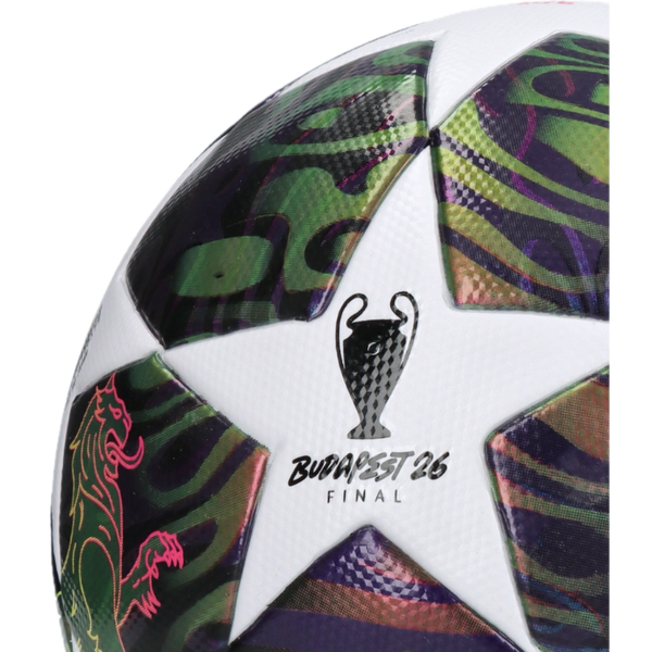 Футбольний м'яч Adidas Champions League Box 2026 Budapest Final розмір 5 JX9101 фото
