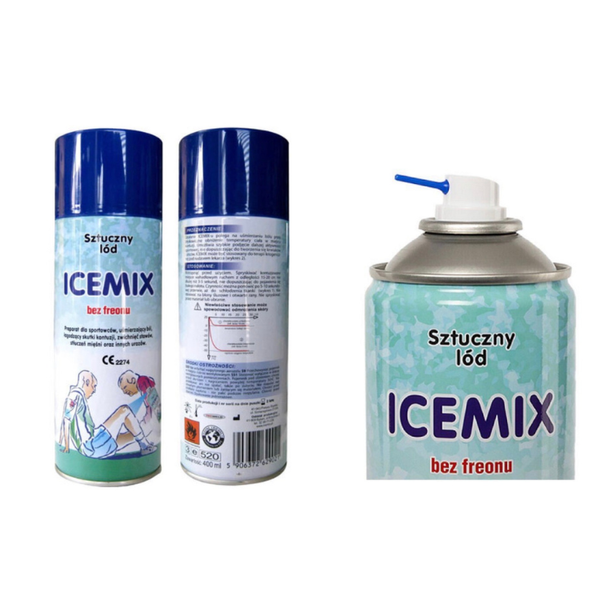 ICEMIX охолоджуючий спрей (спортивна заморозка) 400мл 5906372629021 фото