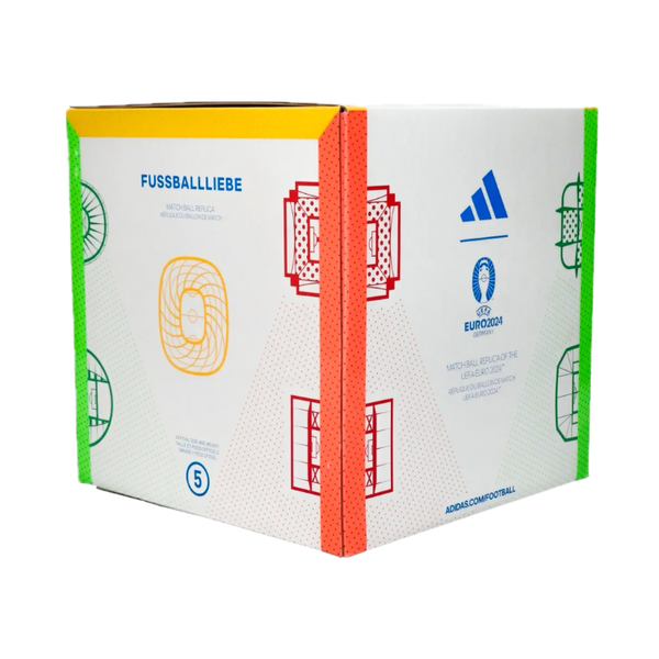Футбольний м&rsquo;яч Adidas Fussballliebe EURO 2024 League Box розмір 5 IN9369 фото
